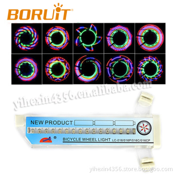 32 kinds Pattern LED Bike Wheel Light